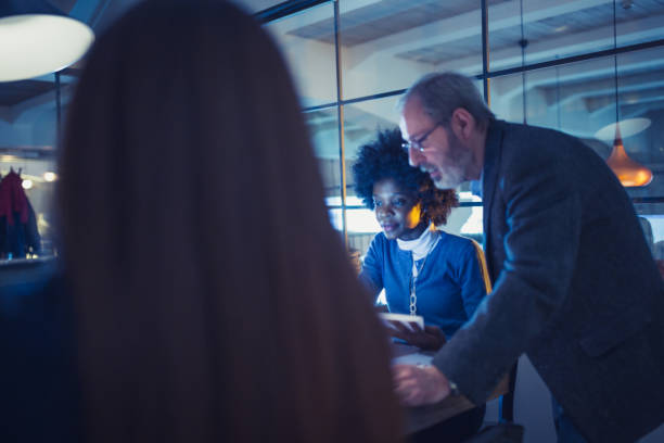 istock Business Team Brainstorming in Modern Office 2191371876
