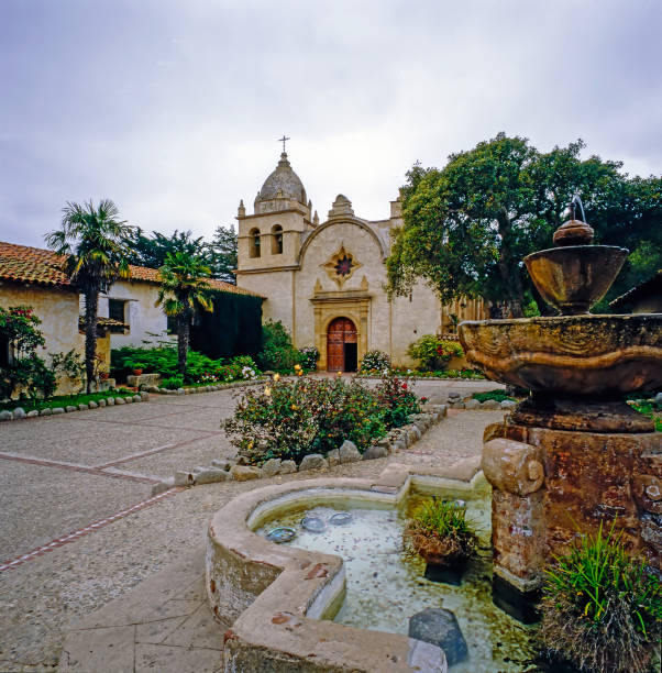 istock Carmel Mission, California 2191372712
