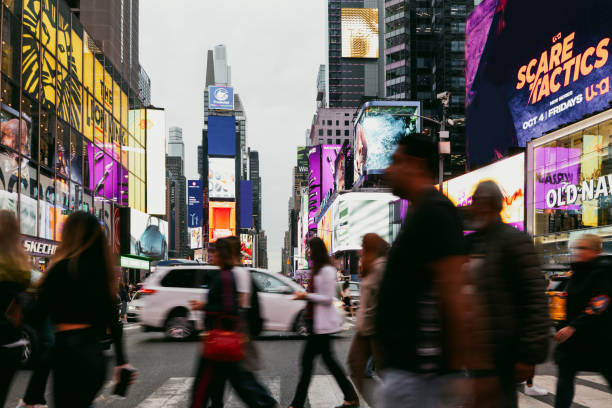 istock Iconic Times Square in New York City 2191375401
