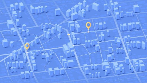 istock We have moved new office icon location. Address move change location announcement business home map. New pin location on 3d city map. Isometric vector illustration 2191375587