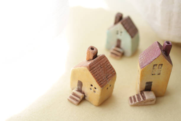 istock A cute little house miniature model 2191381090