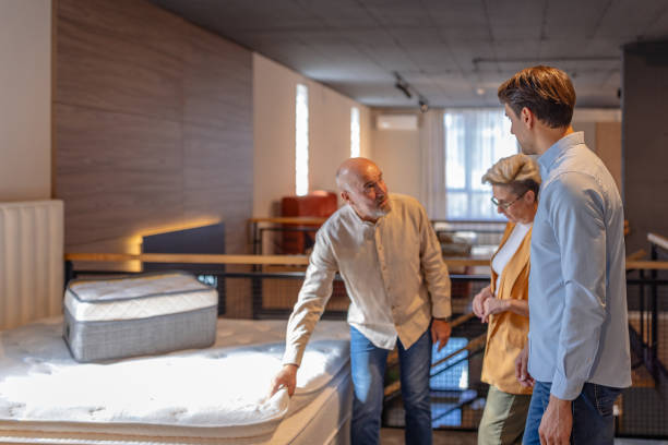 istock Discussion on mattress quality and comfort features. 2191389885