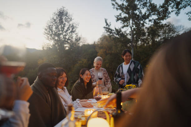 istock Wine tasting party with friends 2191391489