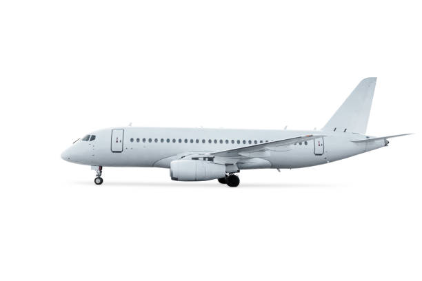 istock Passenger aircraft isolated on white background 2191396933