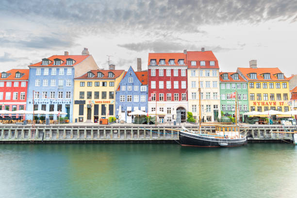 Nyhavn canal with colorful buildings