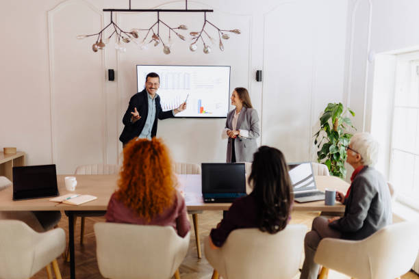 istock Businesspeople having business meeting at office s 2191400514