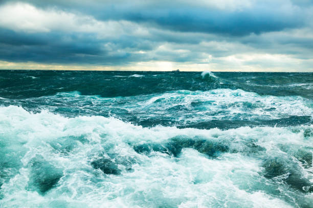 istock A storm in the ocean. Storm waves in the open ocean. 2191401110