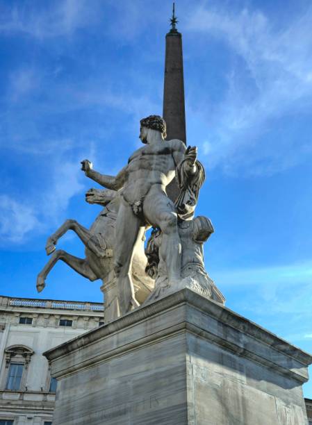 istock Historic Quirinal Palace and Castor Sculpture, Rome 2191405368