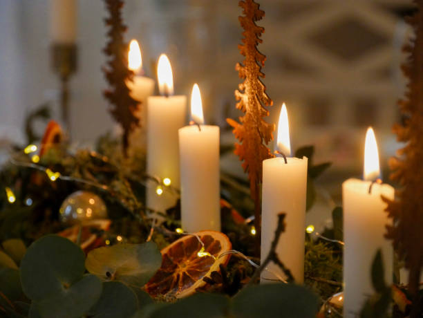 istock Christmas table arrangement and interior design 2191405724