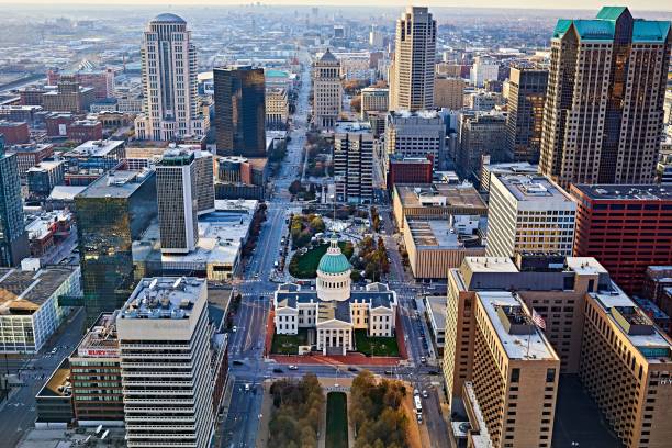 istock St Louis, Missouri from the Gateway Arch 2191407391