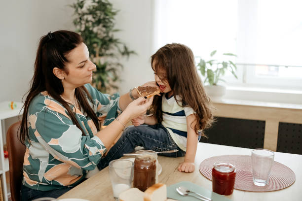 istock Mornings with mom are the best. 2191409678