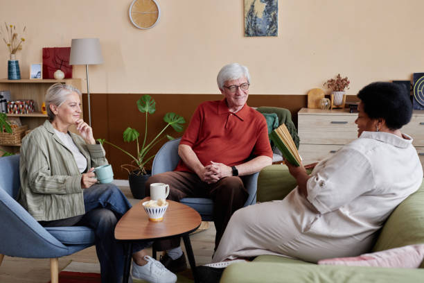 istock Senior People Enjoying Book Club 2191411165