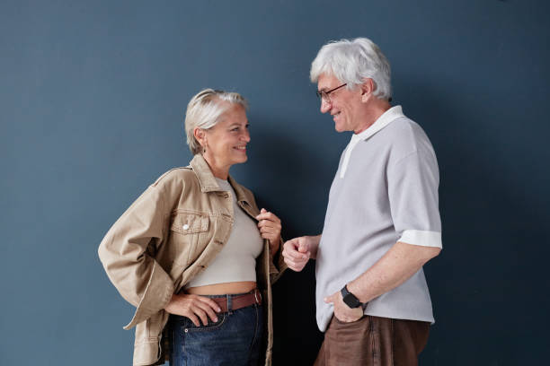 istock Portrait of Senior Couple in Studio 2191411214
