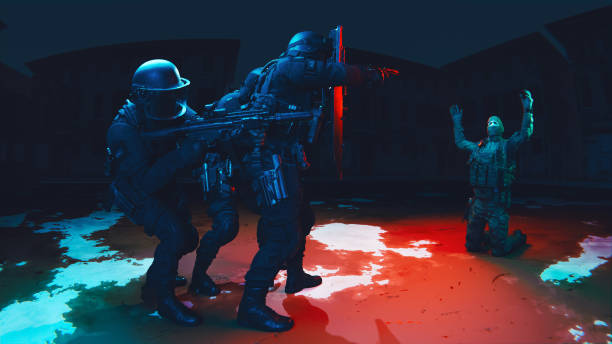 istock SWAT Raid Captures Terrorist Kneeling in Compliance 2191411373