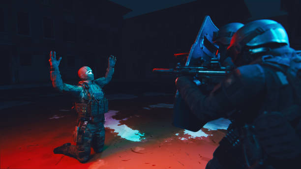 istock SWAT Officers Apprehend Armed Suspect in Tense Standoff 2191411374