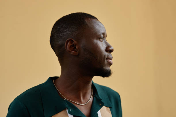 istock Profile View of Young Black Man 2191411454