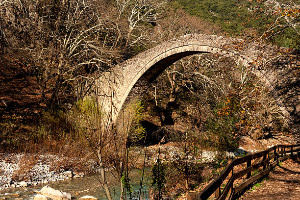istock Stone bridge St. Vissarion in Pyli (Thessaly region, Greece) 2191411810