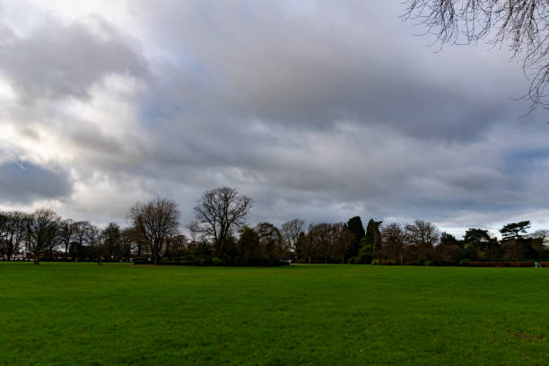 istock Grey clouds over West Park in Wolverhampton, West Midlands, UK 2191420092