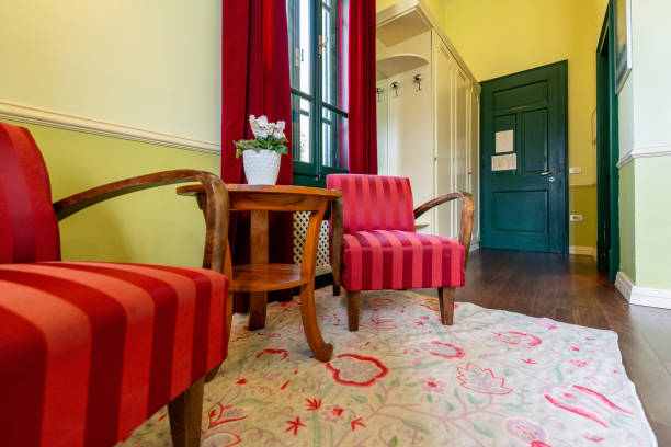 istock Elegant Vintage Boutique Hotel Room Interior 2191420680
