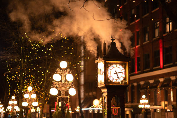 Gastown Steam Clock in Vancouver, British Columbia