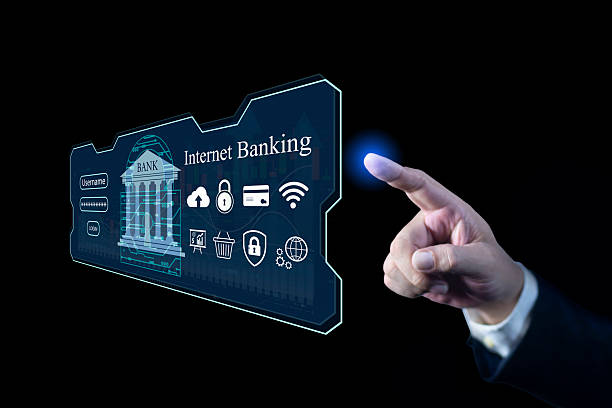 istock Businessman using mobile online banking and payments, Digital marketing. Digital banking network, internet payment, financial technology or FinTech concept. 2191432485