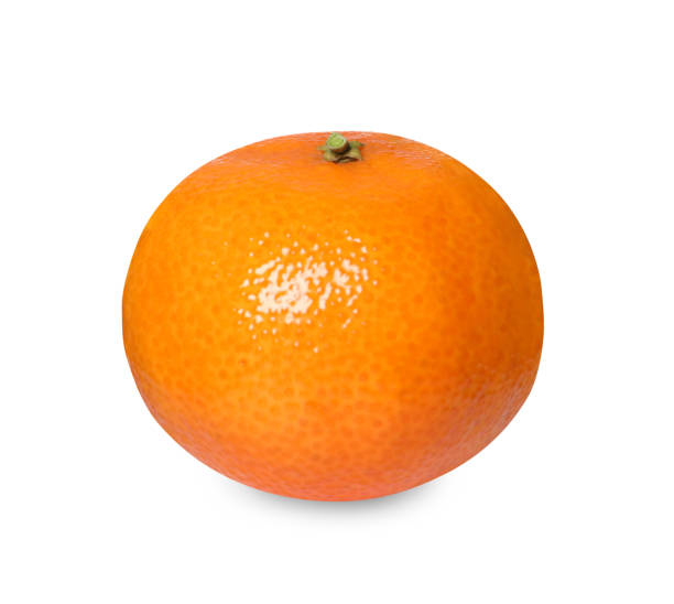 istock One fresh ripe tangerine isolated on white 2191432656