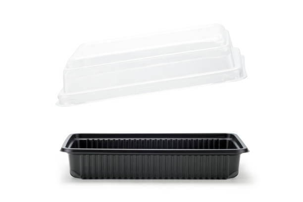 istock black plastic food tray with lid 2191434156