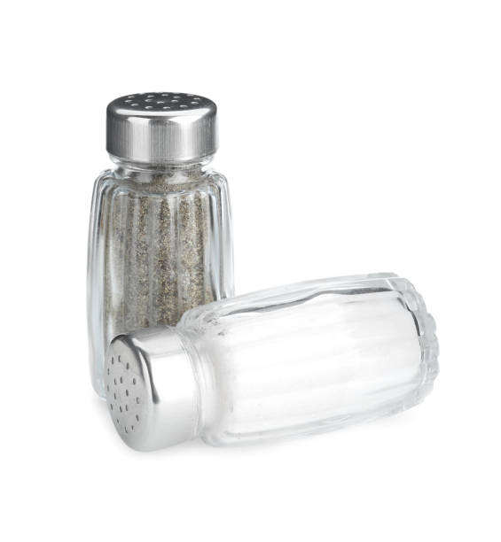 istock Salt and pepper shakers on white background 2191434170