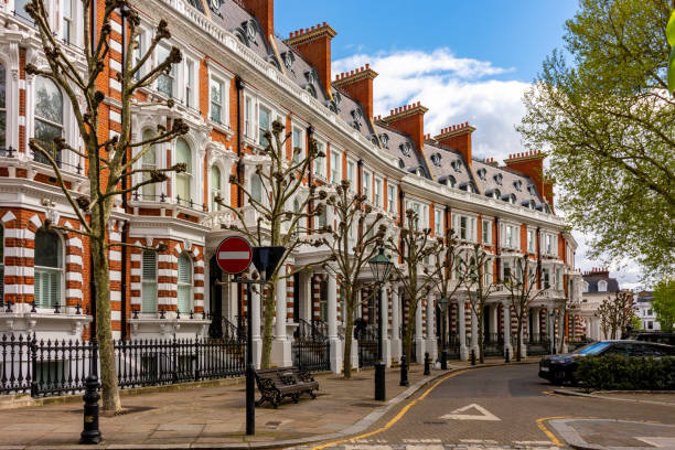 istock Traditional British architecture in Kensington, London, UK 2191446306