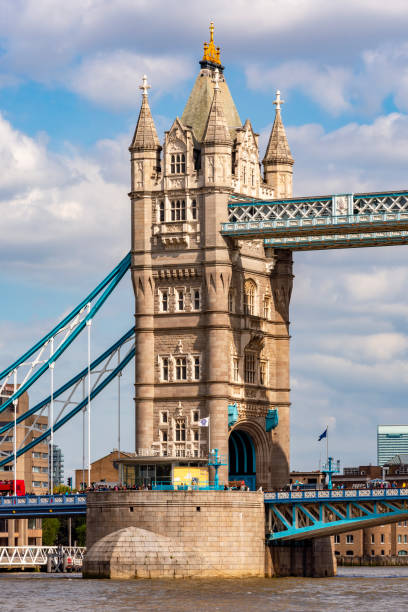 istock North tower of Tower bridge, London, UK 2191447319