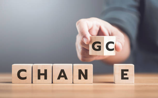 istock Man selects between the words 'CHANGE' and 'CHANCE' on wooden blocks, symbolizing the decision-making process and embracing opportunities for growth 2191454544