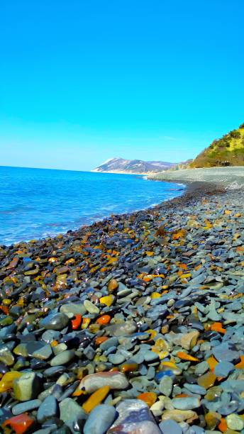 istock Stone beach near the sea 2191457360