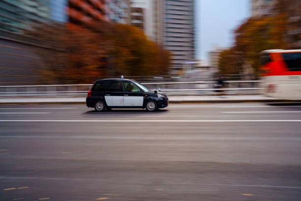 Long exposure in Tokyo streets.