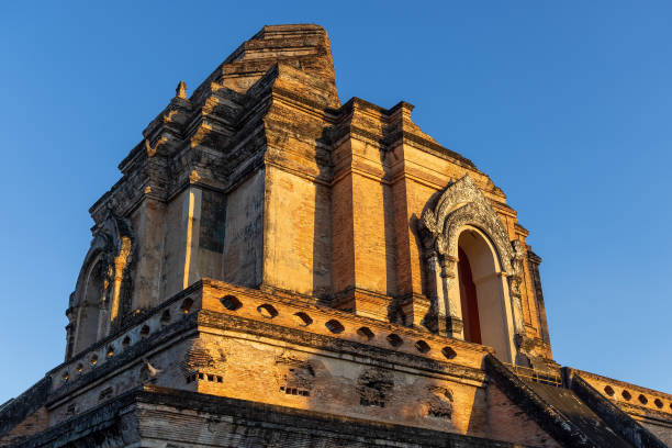 istock Wat Chedi Luang temple at dusk,  Chiang Mai, Thailand 2191459908