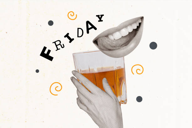 Creative picture collage banner caricature arm holding glass beer whiskey vermouth liquid surreal unusual white background Creative picture collage banner caricature arm holding glass beer whiskey vermouth liquid surreal unusual white background. drunk visual stock pictures, royalty-free photos & images