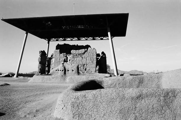 istock Casa Grande National Monument monochrome 2191465836