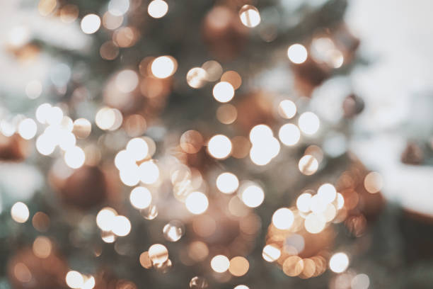 istock Magical bokeh Christmas lights background 2191468892