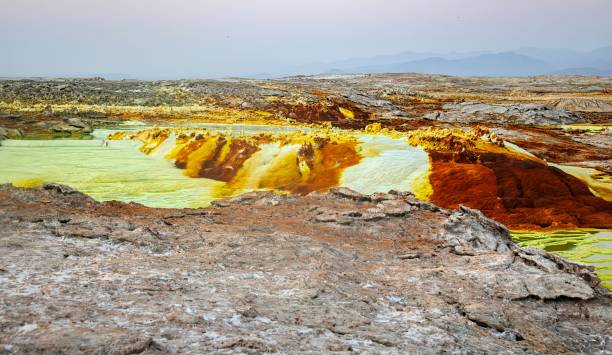 istock colorful Sulphur area in the Ethiopia Danakil depression 2191473221