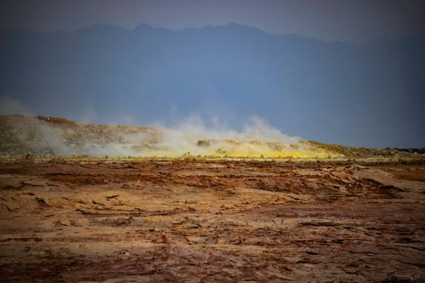 istock sunrise over volcanic landscape 2191473456