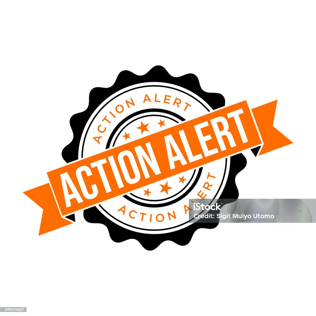 Action Number Sign Action Alert Rubber Stamp Vector Template Stock Illustration - Download ...