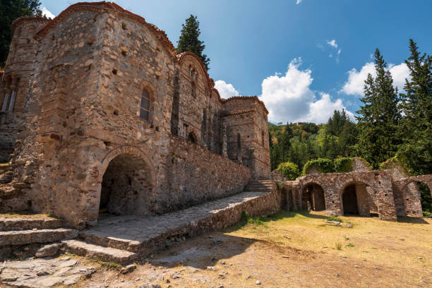 The Church of Hodegetria, also known as Aphentiko, part of the Brontochion Monastery, founded before 1309, completed by 1322.