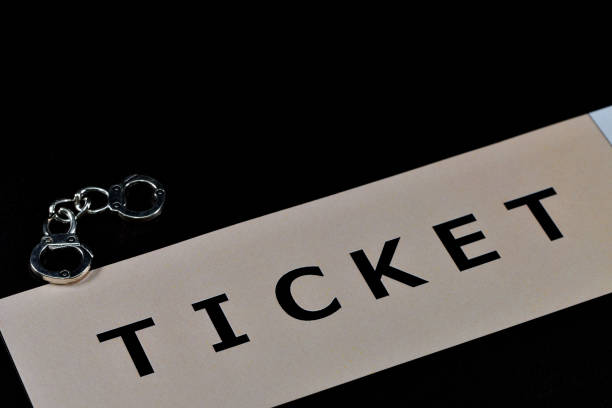 Image of the Anti-Fraudulent Resale Law with tickets and handcuffs