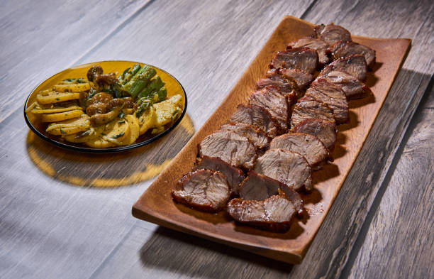 istock Grilled pork jowl fillets 2191482625