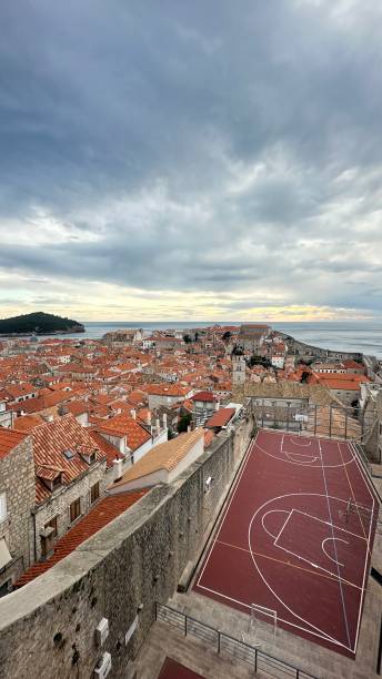 istock Dubrovnik old town with Lovrijenac fortress 2191483673