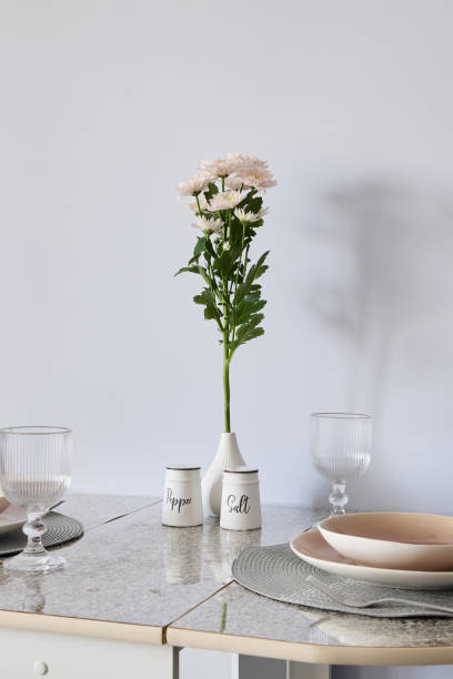 istock An Elegant Table Setting Featuring a Beautiful Floral Centerpiece to Enhance Dining Experience 2191483799
