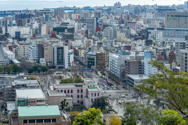 istock Kagoshima Cityscape Viewed from Shiroyama Park 2191485930