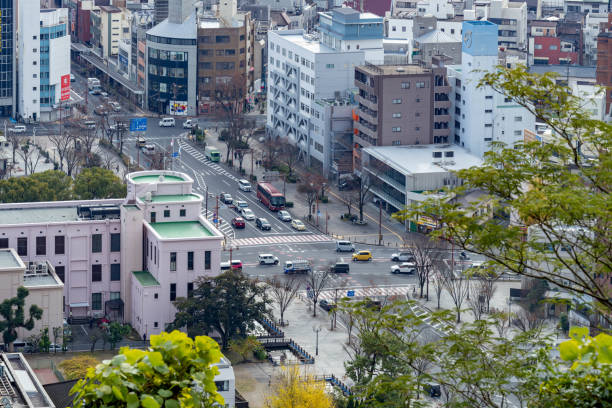 istock Kagoshima Cityscape Viewed from Shiroyama Park 2191485988