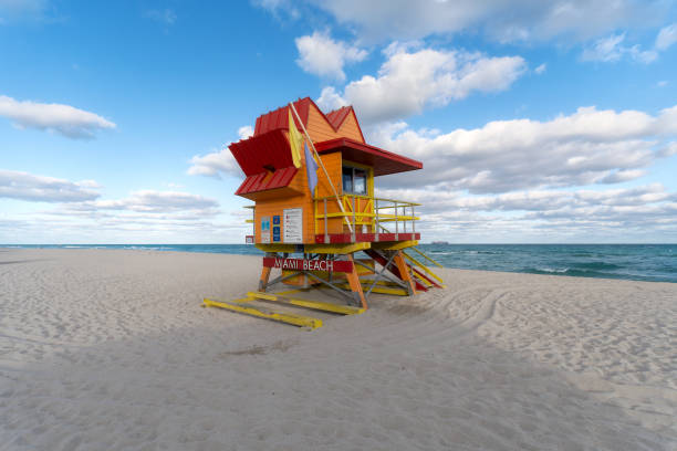 istock Lifeguard Hut at Miami Beach 2191496331