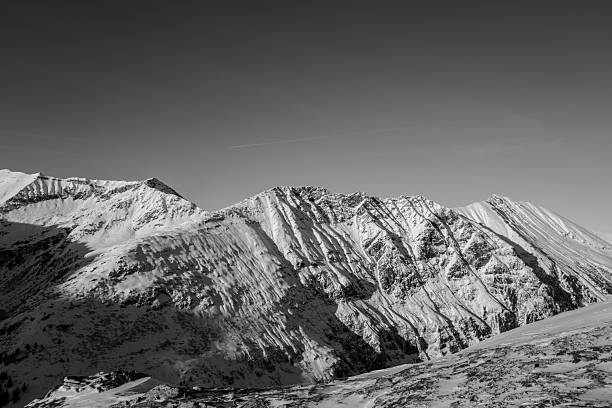 View from Bad Gastein to the Austrian Alps