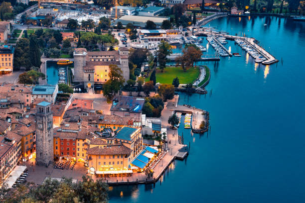 istock Lake Garda, Italy from above Riva Del Garda 2191504006